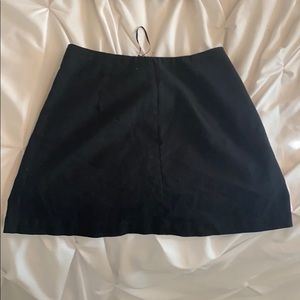 black skirt